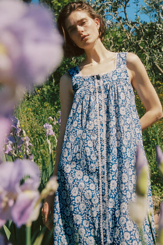 The Louise Dress | Aster Fields Lapis