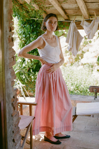 The Xander Skirt | Candy Stripe