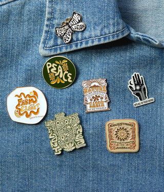 Enamel Pin | Farm to Closet